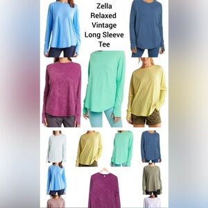 - NWOT ZELLA LONG SLEEVE TEE SHIRT